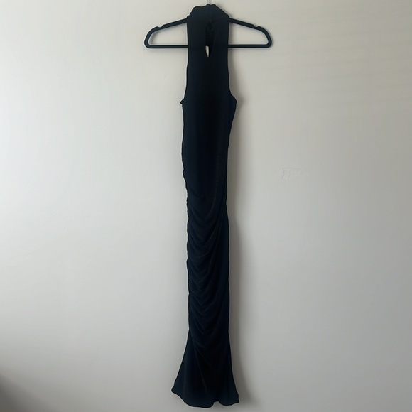 SOLD - NWT SER.O.YA Black Delta Midi Dress Bodycon Size Small Reg. $295 - Picture 8 of 13